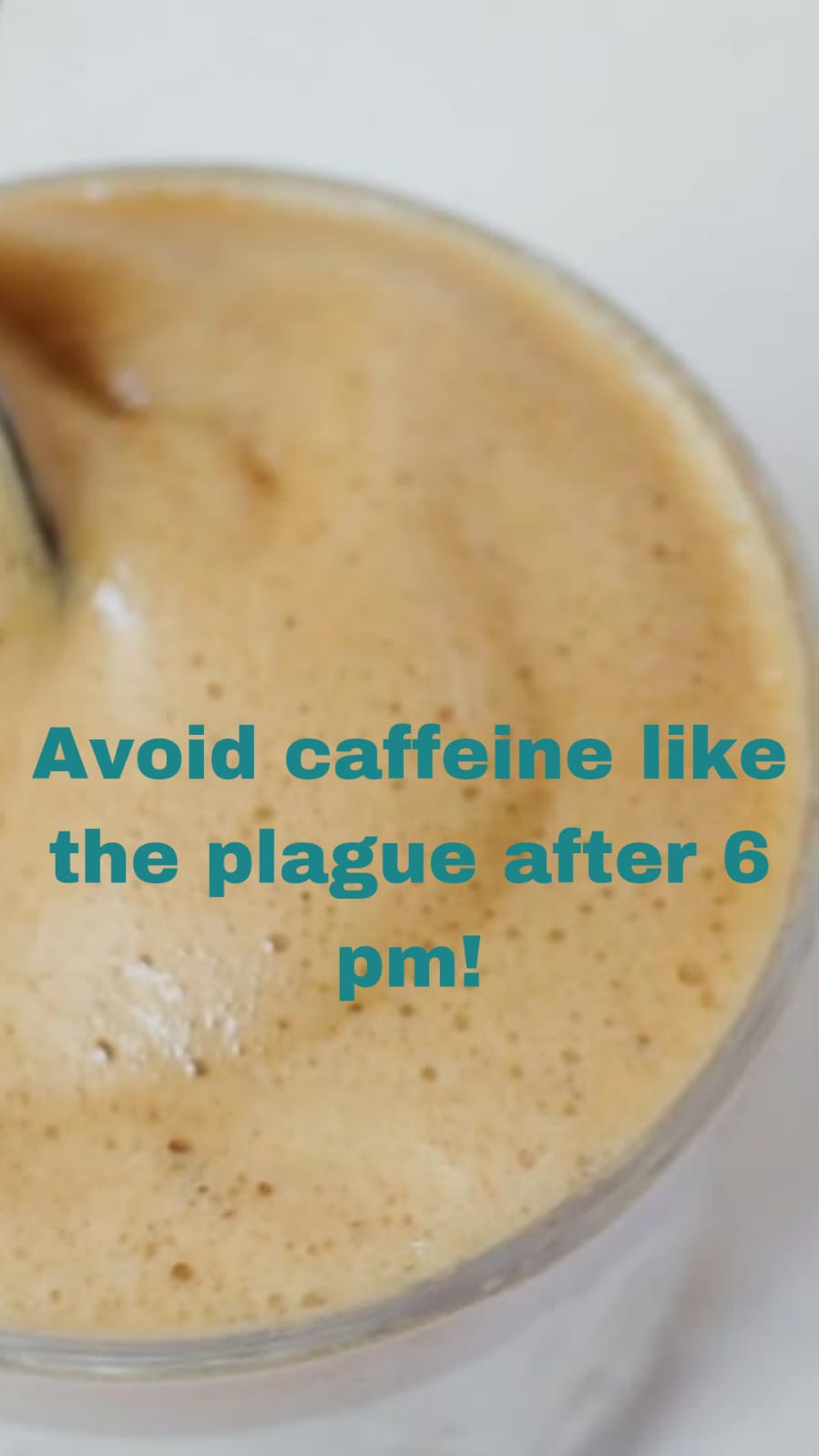 Avoid Caffeine like The Plague After 6 pm